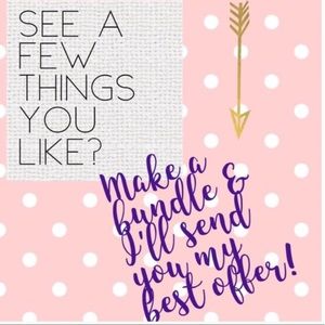 ⭐️⭐️Like a few things? Bundle for low offer!⭐️⭐️